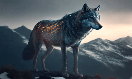 Wallpaper:-M_Efoygnza= Alpha Wolf