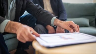 portfolio review with numbers